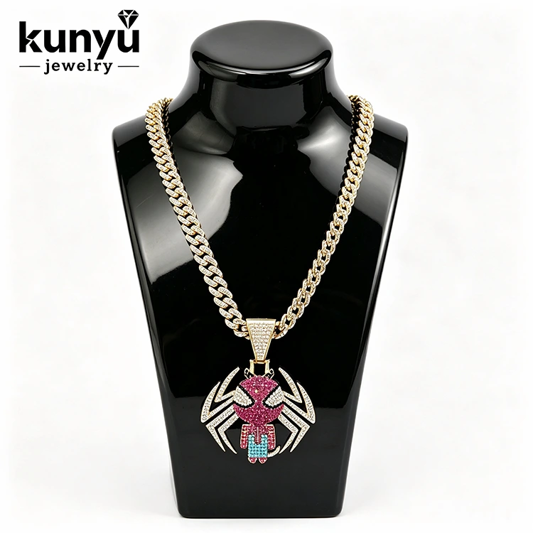 Bling wisiorek naszyjnik hip-hopowy Bling wisiorek naszyjnik hip-hopowy