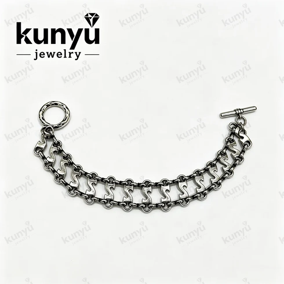 Ręcznie robiony łańcuszek w stylu rapera